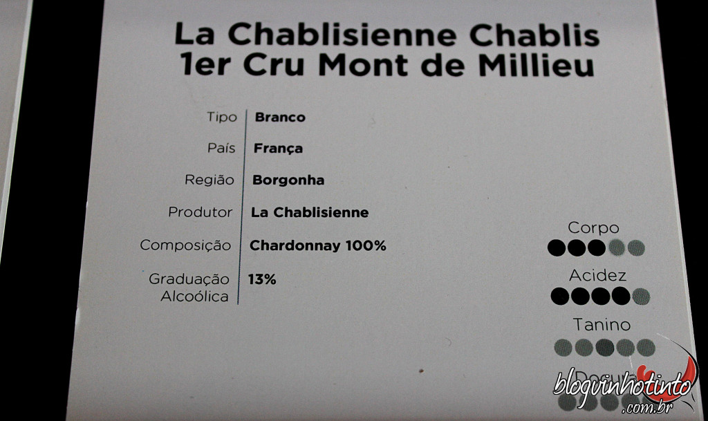 Informações disponíveis nos displays facilitam a escolha dos vinhos pelos clientes