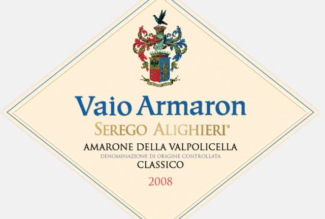 8. lugar no Top 10 Wine Spectator. Amarone, Itália. Nota - 95 e preço U$85