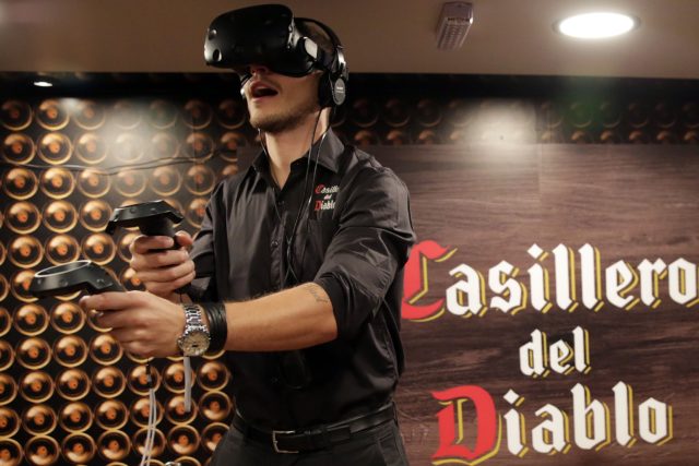 Participação em ação no game inédito promovido no Brasil pela Casillero del Diablo