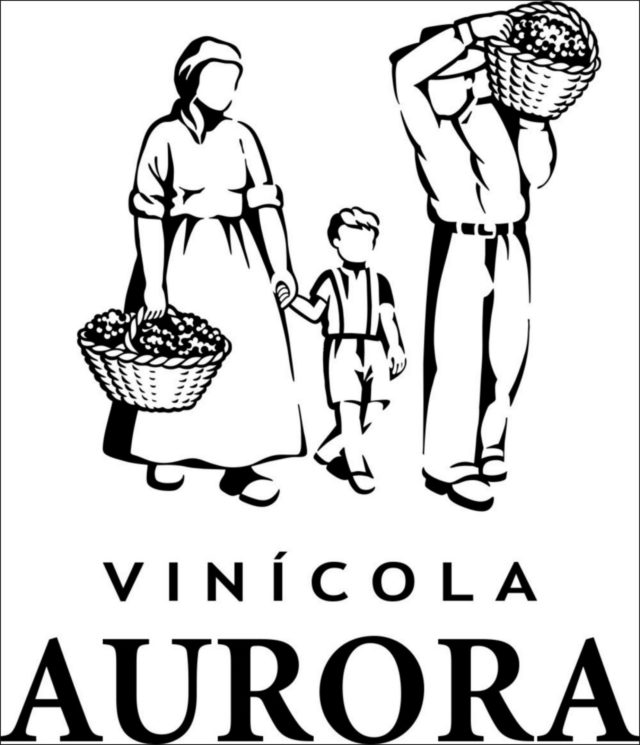 Logomarca da vinícola Aurora