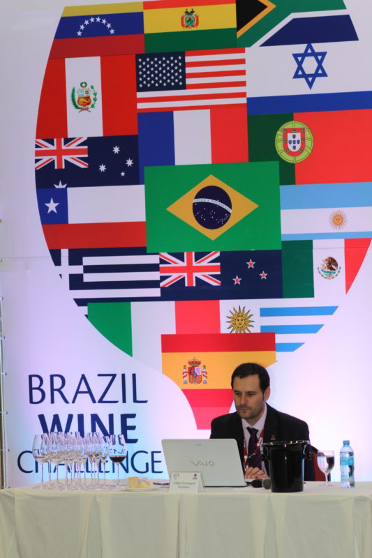 Presidente da ABE, Edegar Scortegagna, organizador do IX Brazil Wine Challenge