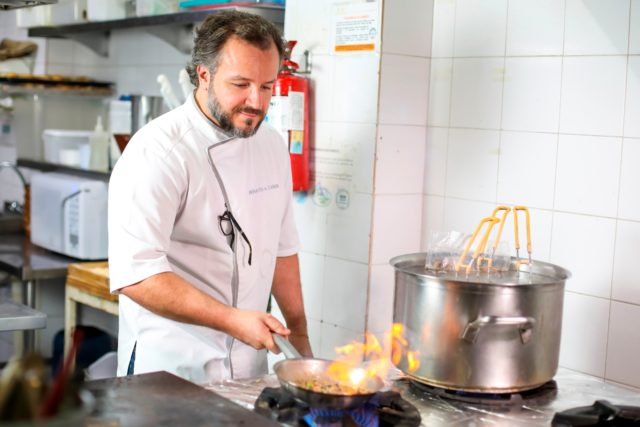 Chef Renato Carioni do Così Restaurante