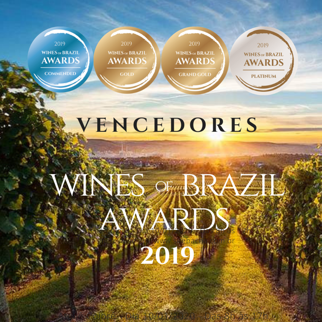 Vencedores da Wine Brazil Awards 2019