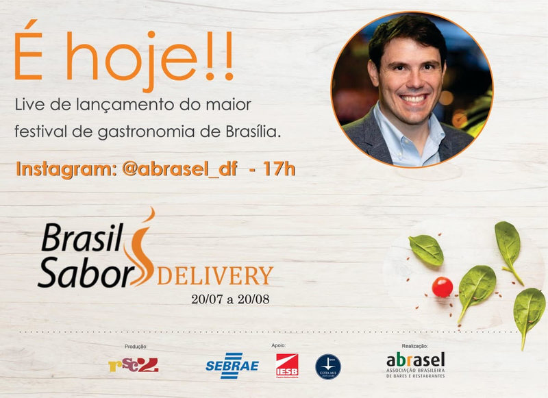 Live sobre Brasil Sabor Delivery