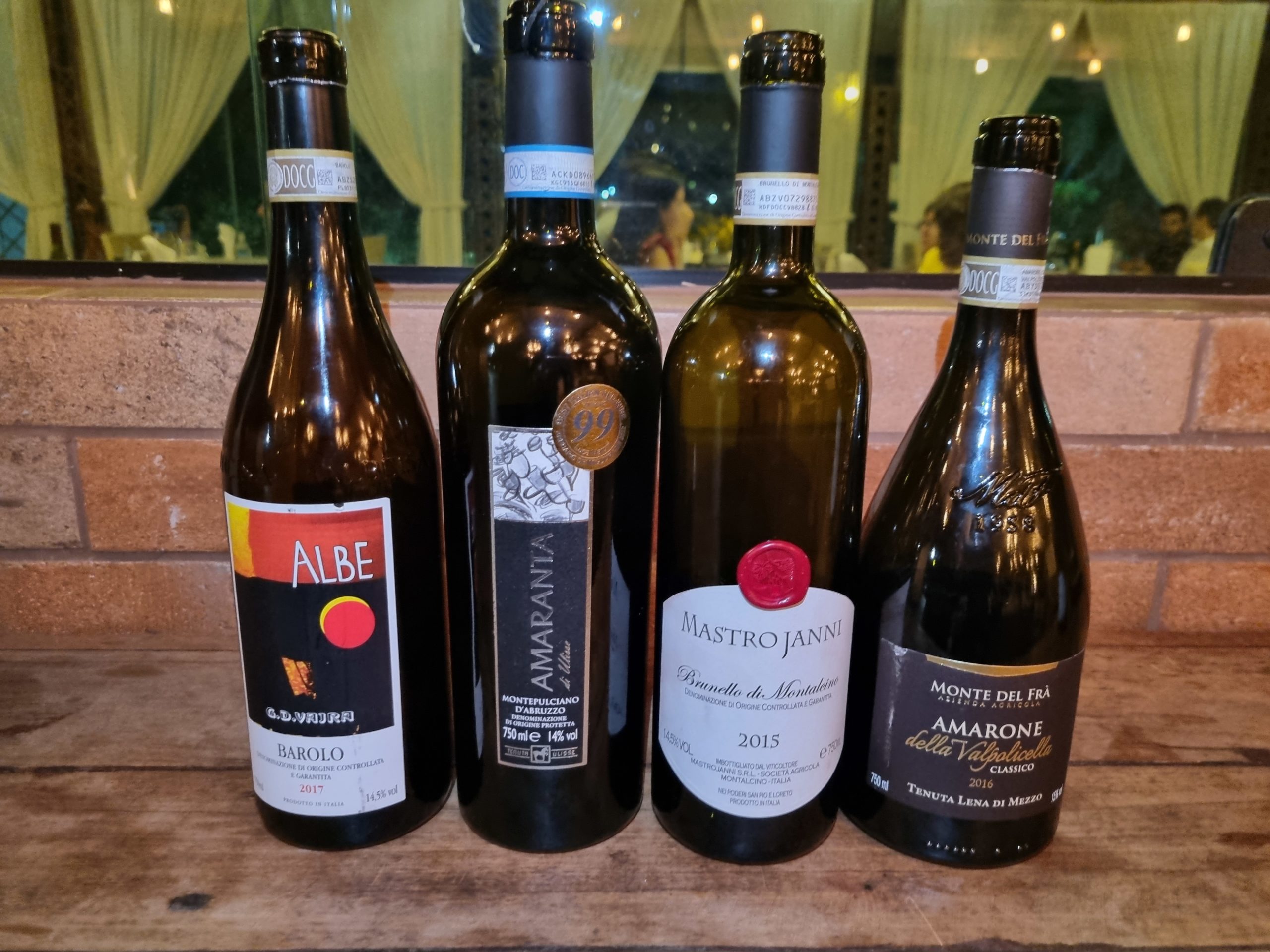 Vinhos ícones italianos da Domno Wines